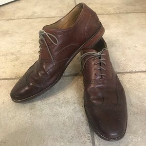 Men’s Cole Haan Leather Dress Shoes Size 13 Brown